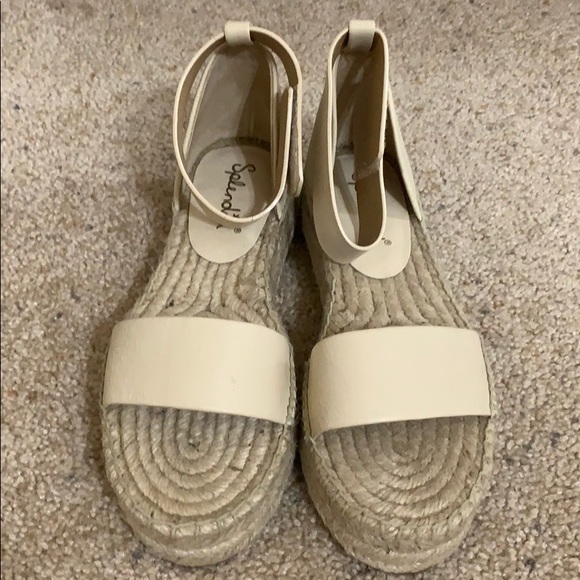 WOMENS SPLENDID PLATFORM SANDALS - Picture 1 of 3